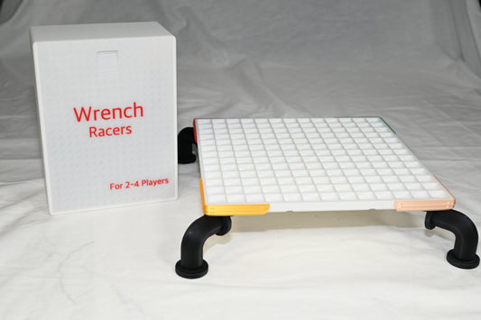 Wrench racers strategy board game for 2-4 players