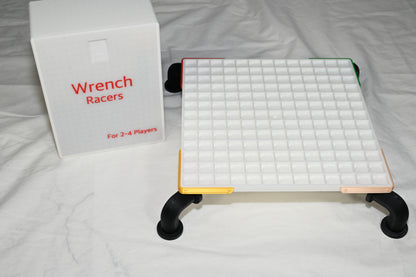 Wrench racers strategy board game for 2-4 players