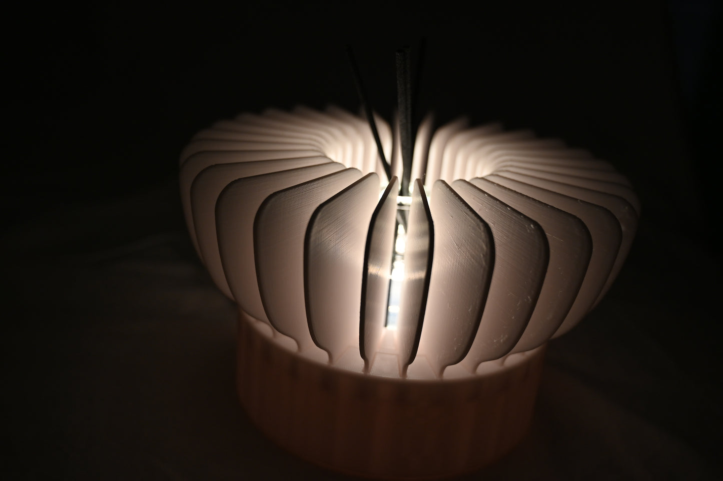 Stunning lamp with diffuser