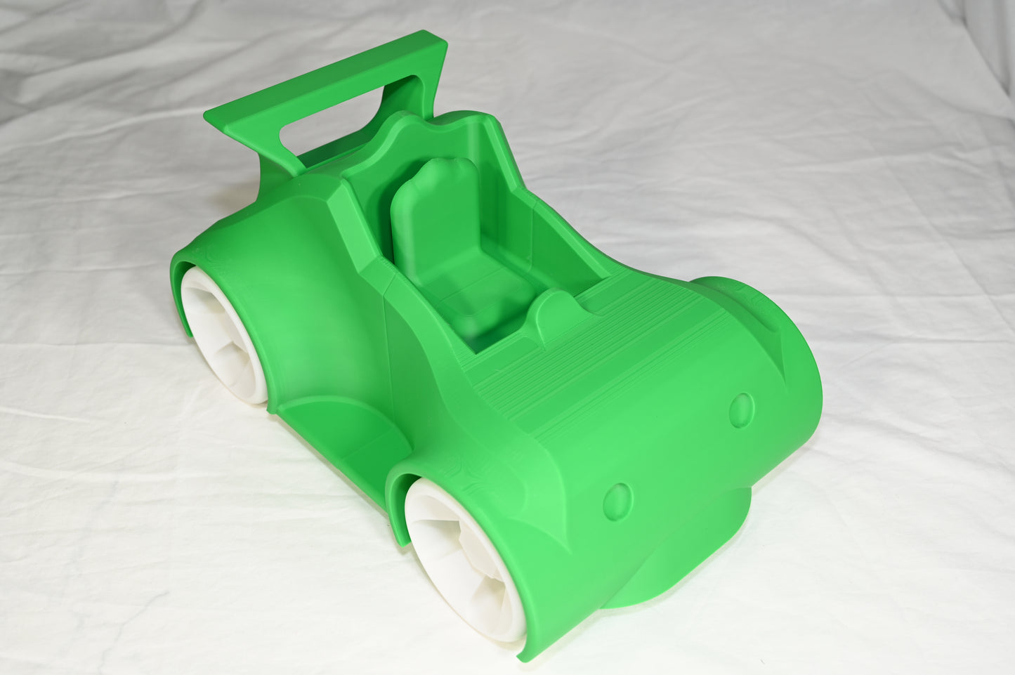 Very large toy car push along strong solid and heavy