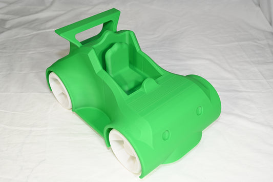 Very large toy car push along strong solid and heavy