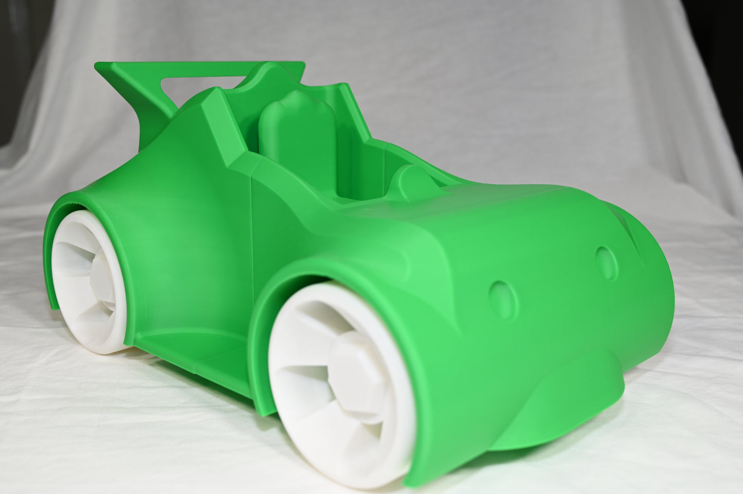 Very large toy car push along strong solid and heavy