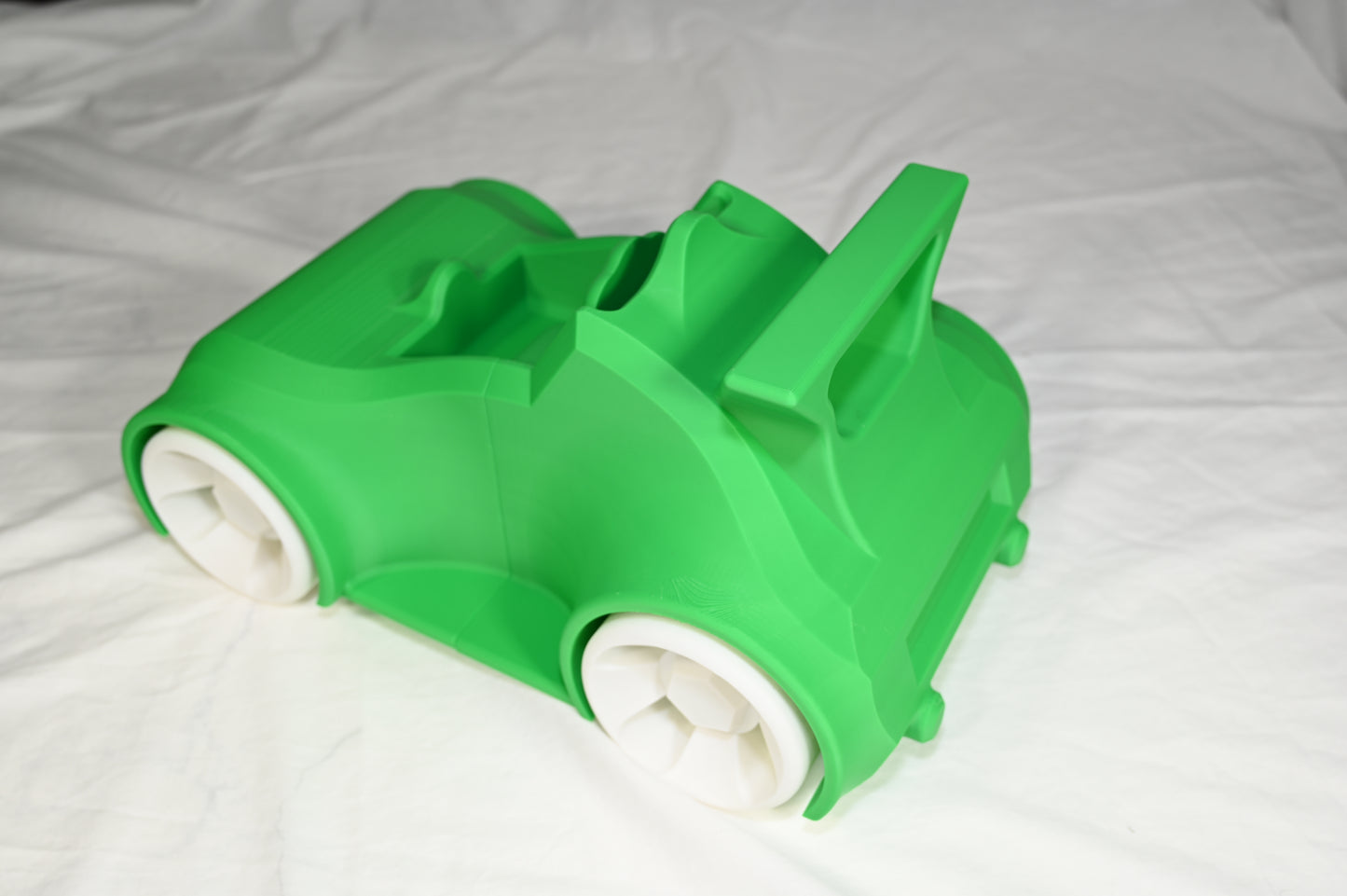 Very large toy car push along strong solid and heavy