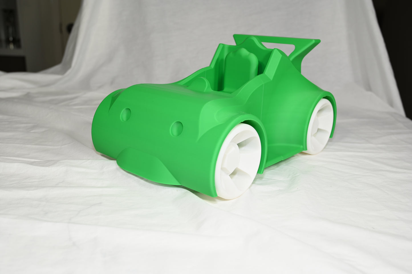 Very large toy car push along strong solid and heavy
