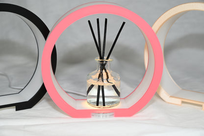 Round stylish diffuser lamp
