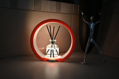 Round stylish diffuser lamp