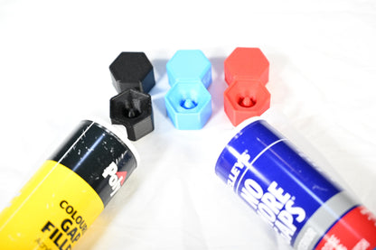 Tube Nuts - Silicone Tube Caps - Pack of 8 nuts.