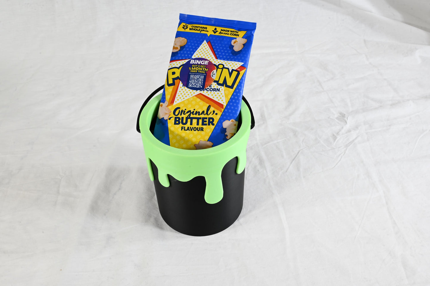 The best "Glow in the dark" Halloween candy bucket you can find. This thing is awesome for every kid to collect that all important candy