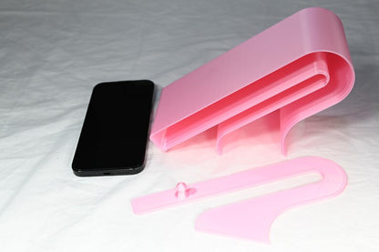 Phone shower amplifier